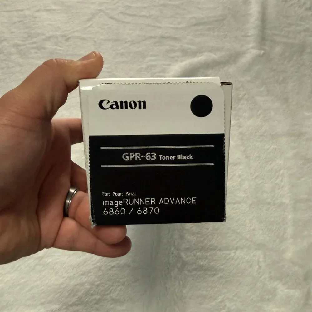 Canon Genuine GPR-63 Toner Black For 6860/6870